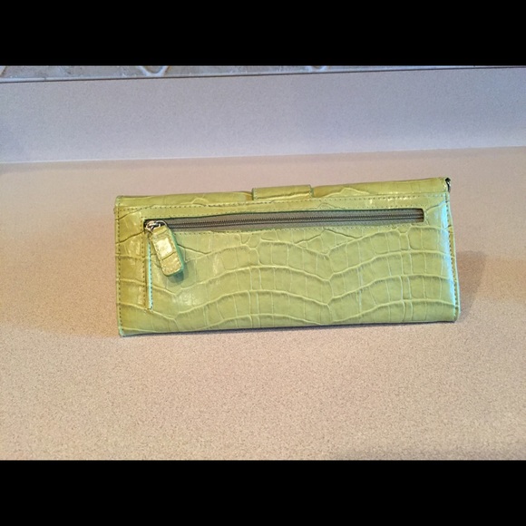 Lime Green Wallet - Picture 2 of 5
